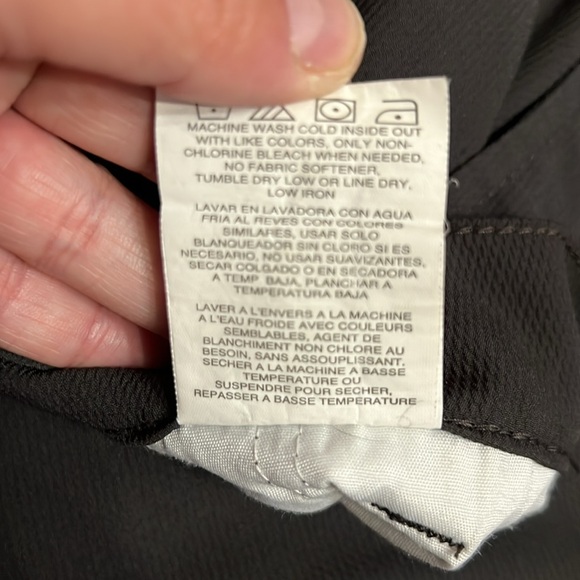 Lee Cargo Shorts Men’s Size 33 Lightweight Flat Front Polyester 10.5” Inseam - Picture 6 of 12